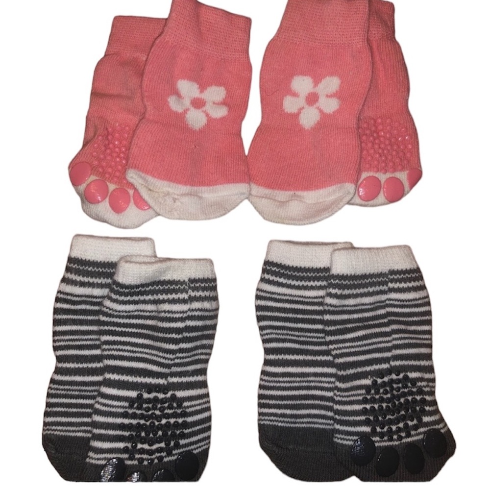 dog sock set of 2